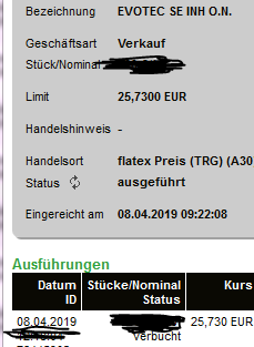 EVOTEC muss getradet werde 1106612