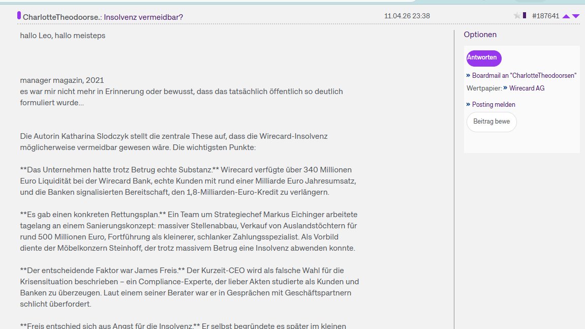 Wirecard 2014 - 2025 1515165