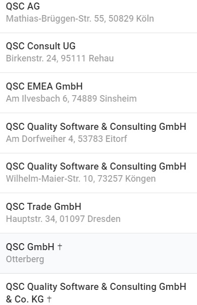 QSC, kritisch betrachtet 1191019