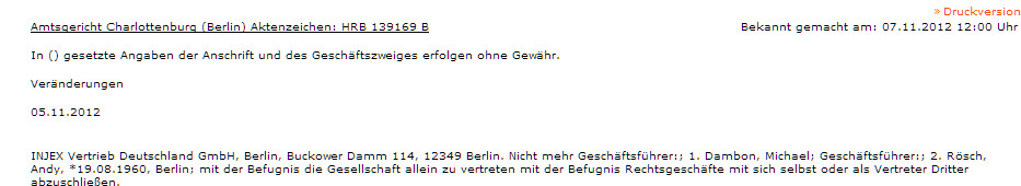 INJEX AG - Come-back zum Weltmarktführer 712197