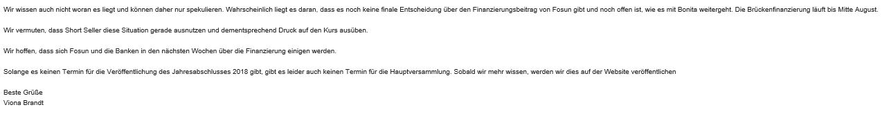 Tom Tailor Holding AG 1123463