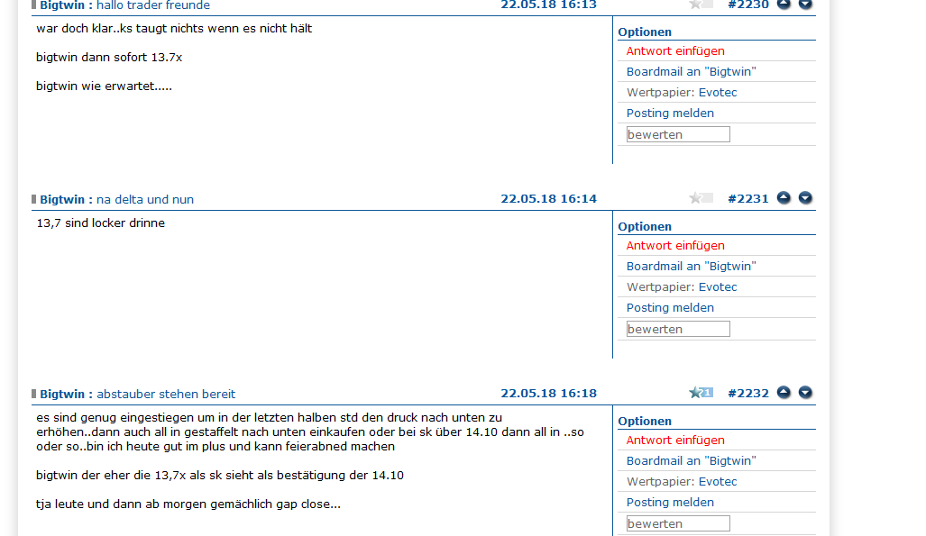 EVOTEC muss getradet werde 1055854