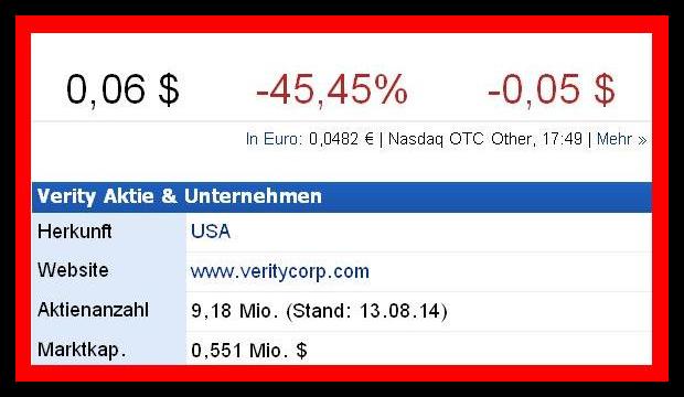 Verity / Pro und Kontra 777314