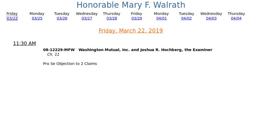 COOP News (ehemals: Wamu /WMIH) 1103212