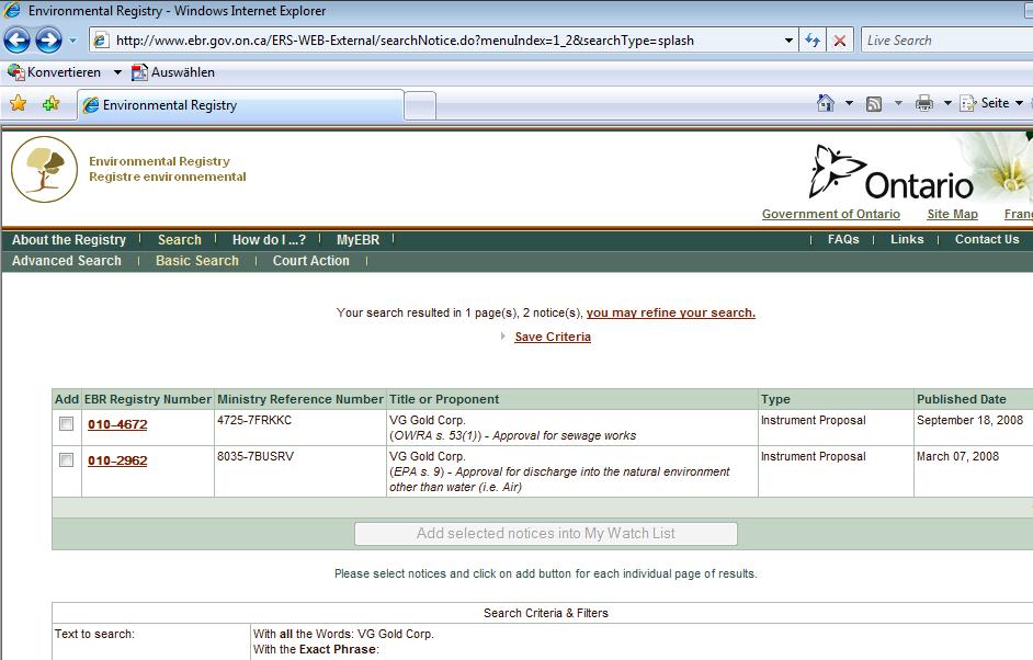 VG Gold ( ISIN: CA9182161021 ) 187785
