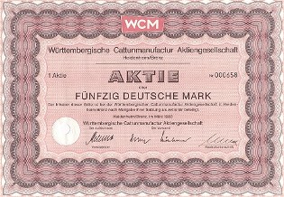 WCM die Substanz der Zukunft! 41891