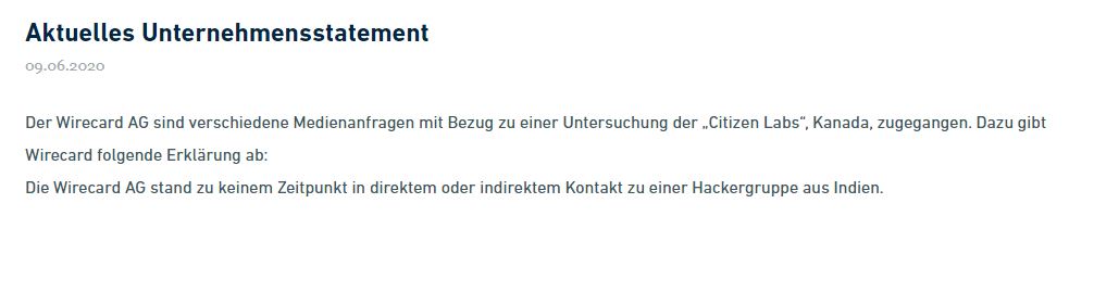 Wirecard 2014 - 2025 1183690