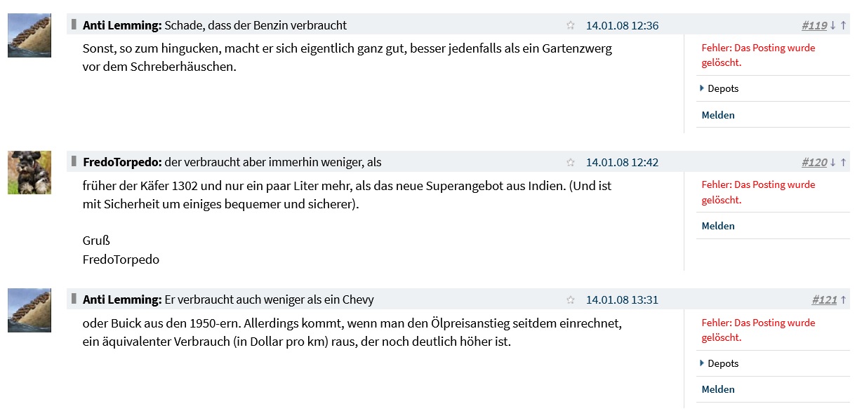 Autos Verlierer und Gewinner 1328127