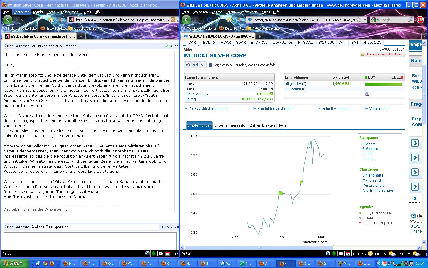 Wildcat Silver Corp - der nächste Highflyer ? 389988