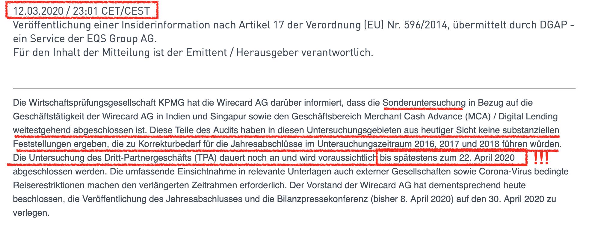 Wirecard 2014 - 2025 1172596