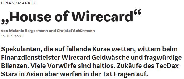 Wirecard 2014 - 2025 1181389