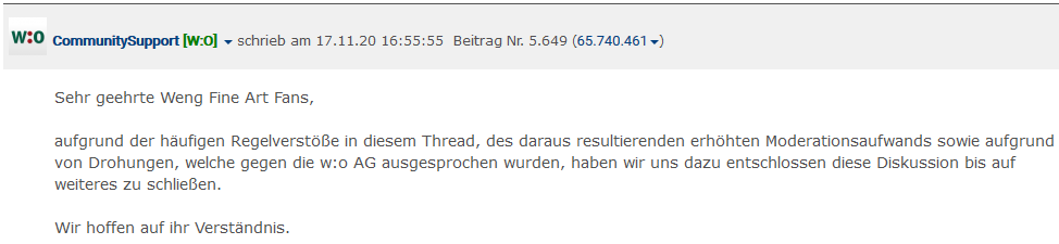 WENG FINE ART (518160) Geld mit Kunst... 1215162