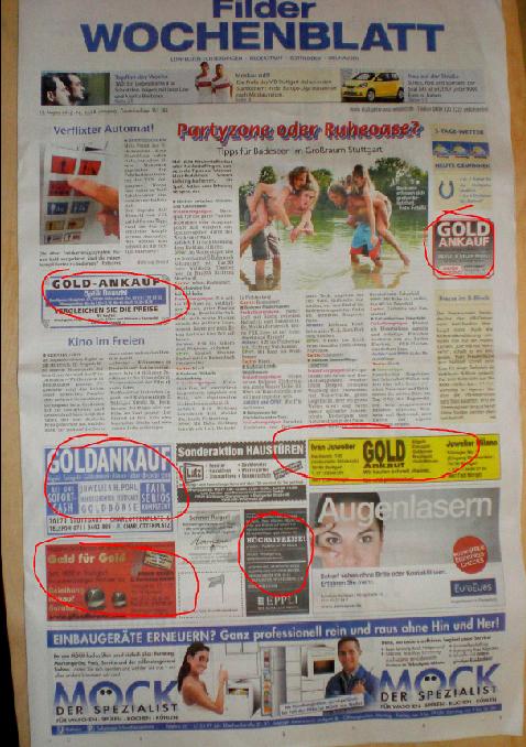 Wenn das Gold redet, dann schweigt die Welt! 530157