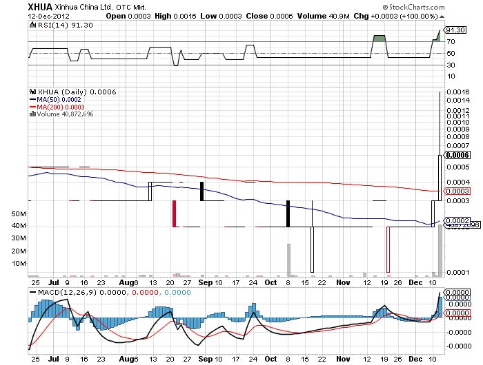 XINHUA CHINA LTD interessant fuer charttrader? 561593