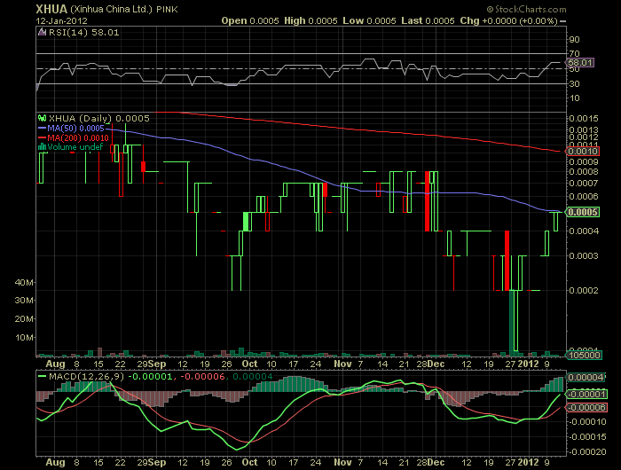 XINHUA CHINA LTD interessant fuer charttrader? 476149