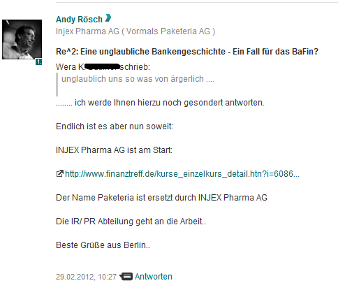 INJEX AG - Come-back zum Weltmarktführer 489751