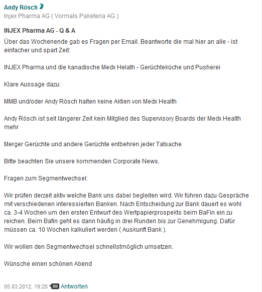 INJEX AG - Come-back zum Weltmarktführer 490867