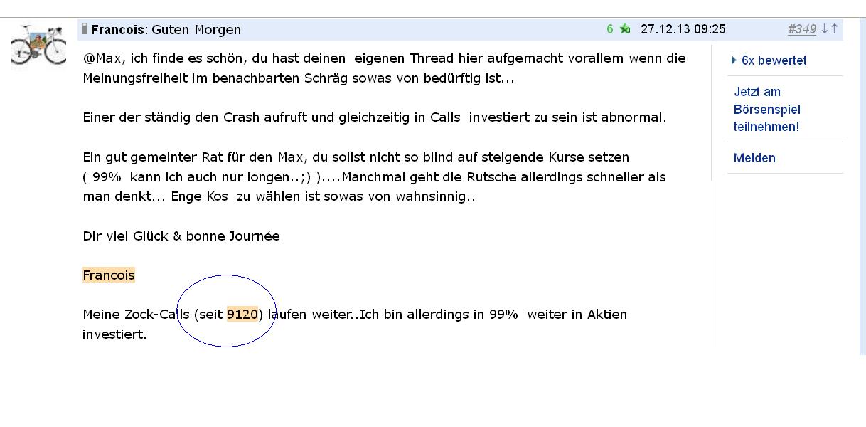 DAX 2014 strong long! Spiel mit offenen Karten! 682830