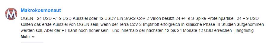 Oragenics-Noch unentdeckte Perle- 1232499