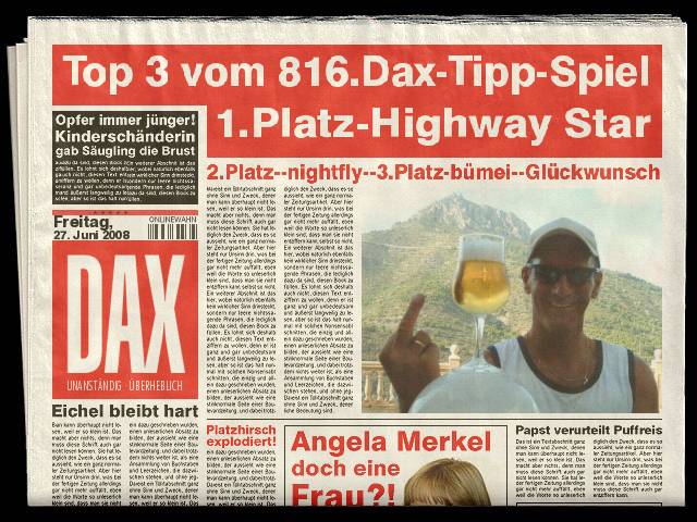 817.DAX-Tippspiel,Montag, 30.06.2008, 17:45 171845