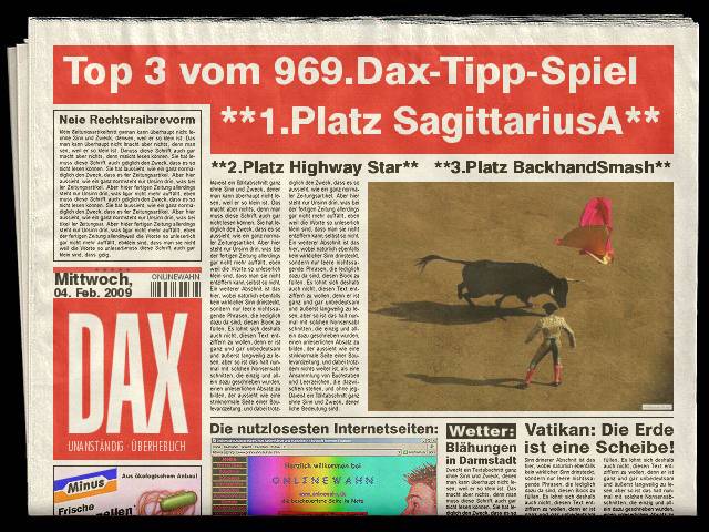 971.DAX Tipp-Spiel Freitag,06.02.09, 17.45 Uhr 214661