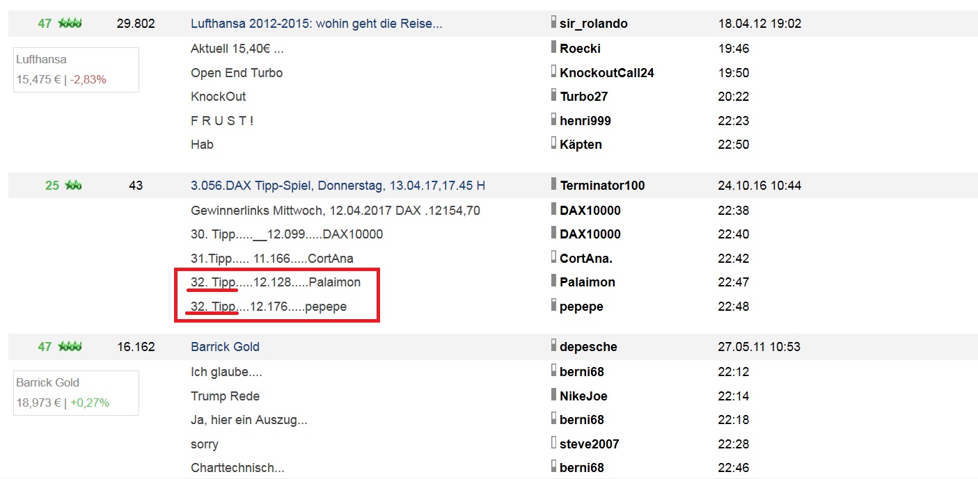 3.056.DAX Tipp-Spiel, Donnerstag, 13.04.17,17.45 H 983539