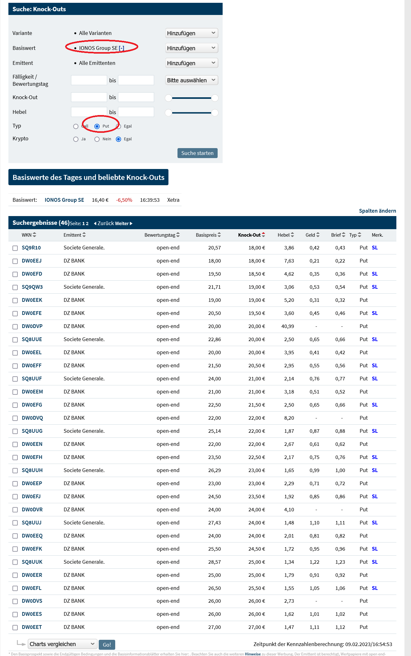IONOS Group SE 1356426