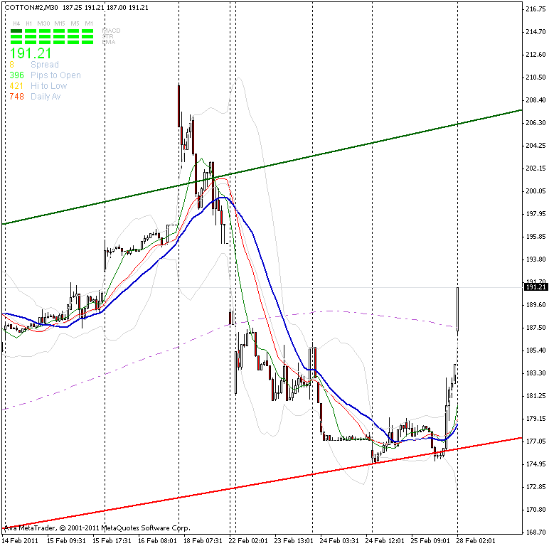 Der Baumwollboom hat ein Ende 384630