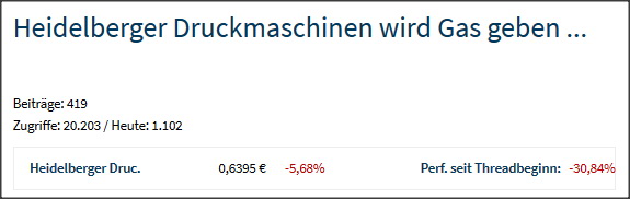 Heidelberger Druckmaschinen wird Gas geben ... 1165791