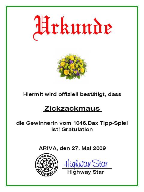 1048.DAX-Tipp-Spiel, Freitag 29.05.09 235406